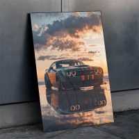 متال پوستر دوج چلنجر Doge Challenger با کد C-01